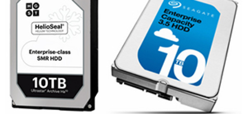 10TB Helium-Filled Hard Drives