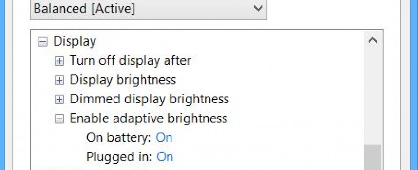 Turn on Adaptive Brightness on Your Laptop!