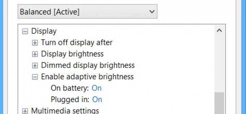 Turn on Adaptive Brightness on Your Laptop!