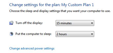 Hot PC Tips - Change Advanced Power Settings