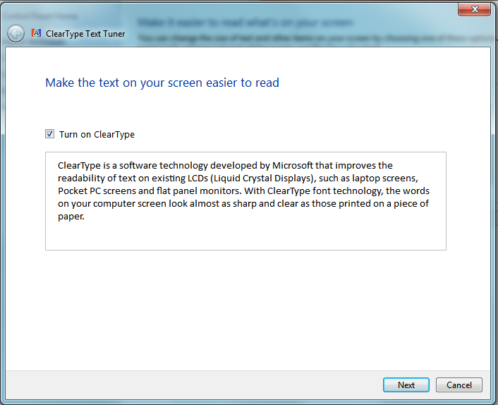 Hot PC Tips - ClearType (2)