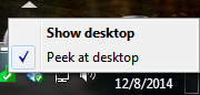 Hot PC Tips - Disable Aero Peak