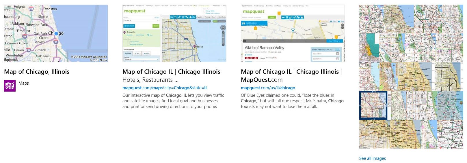 Hot PC Tips - Map Chicago IL Results