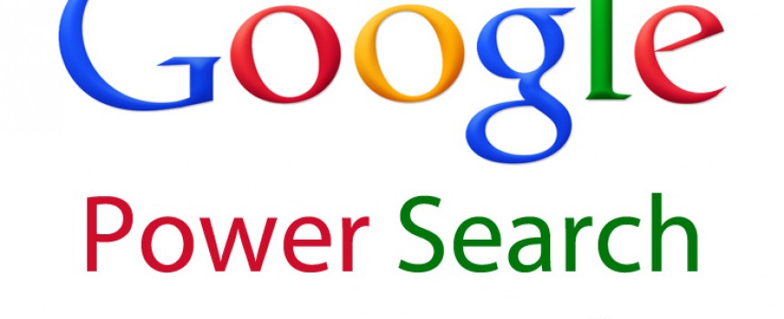 Become a Google Power User – Part 1