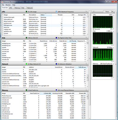 Hot PC Tips - Resource Monitor