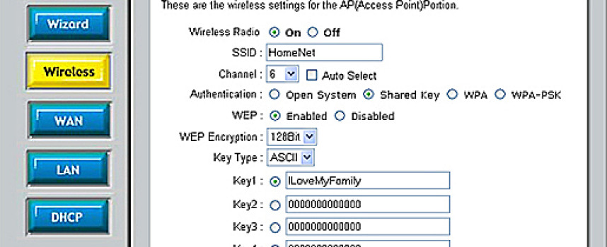 Basic Wireless Networking Security