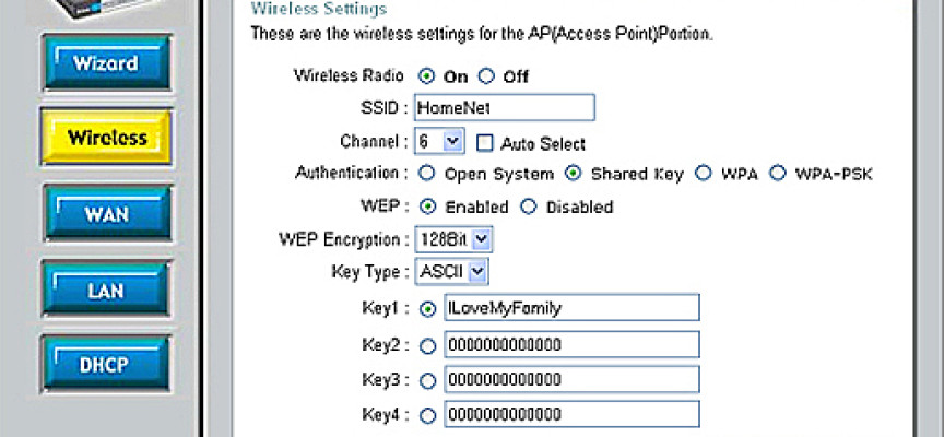 Basic Wireless Networking Security