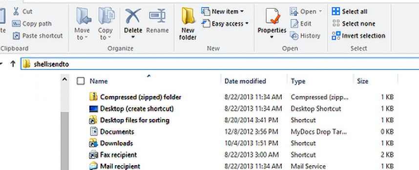 You Can Easily Change Your PC’s Send To Options