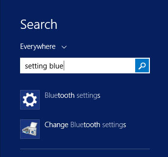 Hot PC Tips - Settings Bluetooth