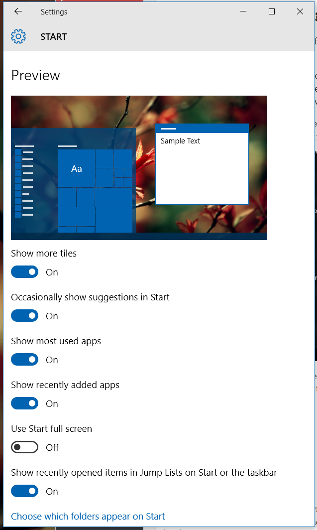 Hot-PC-Tips -Start Menu Options