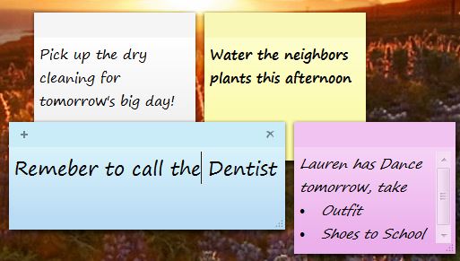 Hot PC Tips - Sticky Notes Features