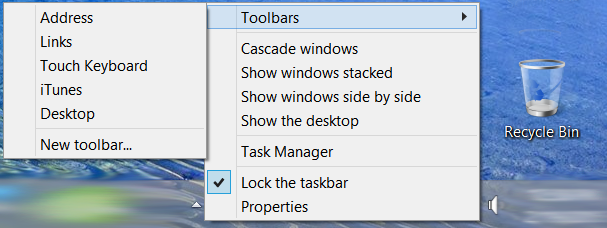 Hot PC Tips - Taskbar Toolbars