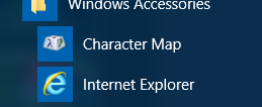 Where are the Windows 10 Accessories?