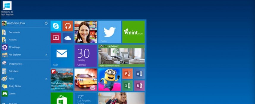 Windows 9 Has Just Become Windows 10