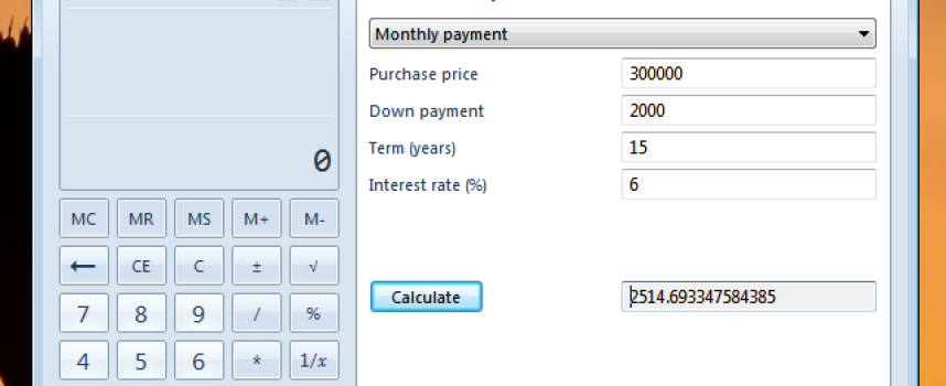 Use the Built-In Windows Calculator!