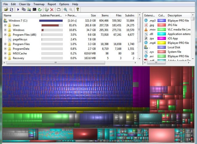 Analyze Your Hard Drive Space…