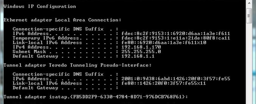 Network DOS Commands You Should Know…